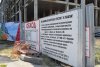 Аншлаг возле стройки гостиницы на Высоком берегу возле Ореховой рощи