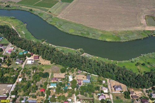 Захват прибрежной полосы реки Понура в районе ДНТ "Миловидово" (Новотитаровское с/п, Динской район)