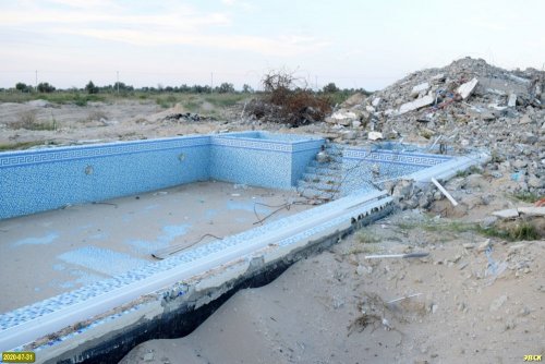  Снос незаконной гостиницы на Благовещенской косе