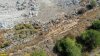 Рвы с непонятной зловонной жидкостью за границей свалки