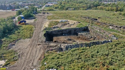 Несанкционированное место захоронения отходов