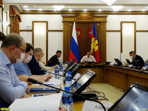 Совещание прошло под председательством губернатора Кубани Вениамина Кондратьева