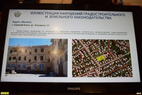 Одним из проблемных объектов в Горячем Ключе является строительство жилого дома по адресу: улица Тельмана, 52