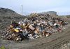 Крупногабаритный мусор на Новороссийском полигоне ТКО