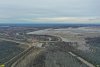 Шапсугское водохранилище, аул Афипсип и северо-восточная часть леса Афипсип