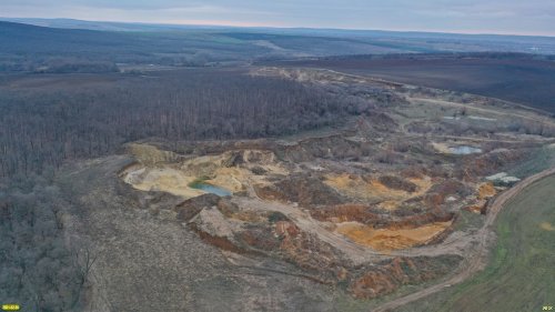 Песчаный карьер Световского месторождения (Крымский район)