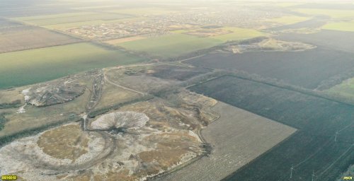 Армавирская свалка находится рядом с поселком Глубокий Новокубанского района
