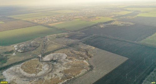 Участок, на котором планируется строительство мусороперерабатывающего завода, находится вблизи поселка Глубокий