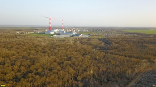 Завод "Еврохим" расположен в непосредственной близости от города Белореченска