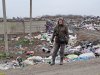 Инспекция незаконно действующей свалки отходов в Калининском районе