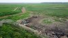 Видимость рекультивации на продолжающей действовать незаконной славянской свалке