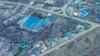 Зелёная зона в м/к Развилка (11) в Горячем Ключе вдоль Кунпанова ручья