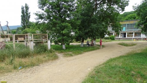 Зелёная зона в п.Новый (2) в центре, возле ДК