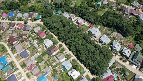 Зелёная зона в м/к Развилка (5) в Горячем Ключе