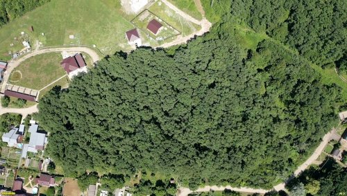 Зелёная зона в м/к Развилка (14) в Горячем Ключе