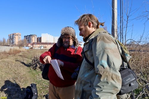 Активисты ЭВСК возле потенциальной зелёной зоны Краснодар (2) 