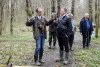 Участники совещания осматривают перспективную ООПТ Припшехский лес