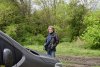 Координатор ЭВСК А.Рудомаха на осмотре территории потенциального расширения ООПТ местного значения "Большой остров" 