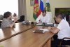 Координатор ЭВСК А.Рудомаха, глава Северского района А.Дорошевский и его заместитель В.Видинеев