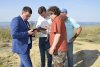 Участники совещания возле перспективной ООПТ Урочище Подмаячное