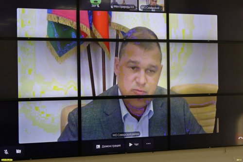 Глава администрации Северского района Андрей Дорошевский на селекторной связи