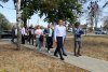 Участники совещания возле перспективной зелёной зоны в ст.Брюховецкая (21) рядом со Сквером Памяти