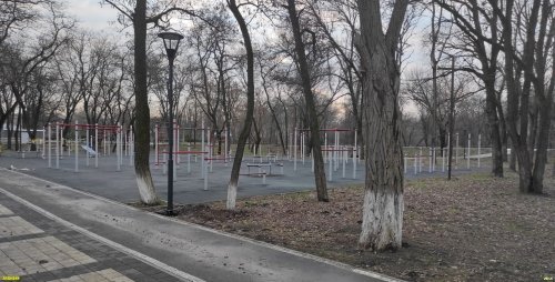 Территория перспективного расширения ООПТ местного значения Городская роща граничит со спортплощадкой