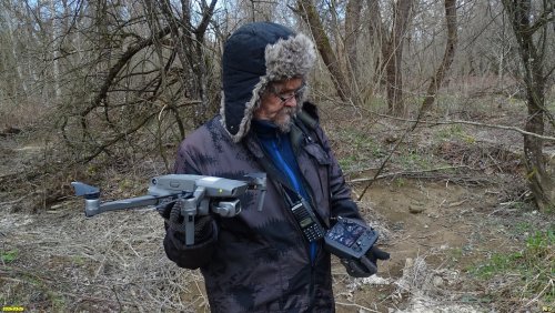 Фотосъёмка территории Бесленеевского леса с помощью квадрокоптера
