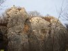 Туристы на вершине Ярычской скалы 