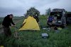 Оборудование полевого лагеря рядом с Чамлыкским лесом