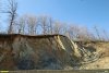 Перспективная ООПТ Джубгская гора - обрыв и оползень в сторону автотрассы с южной стороны территории