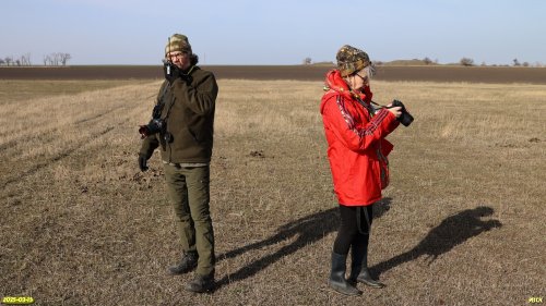 Координатор ЭВСК А.Рудомаха и д.б.н. С.А.Литвинская на обследовании перспективной ООПТ Круглая падь