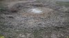 Заполненный водой солончак в перспективной ООПТ Камышеватские солончаки
