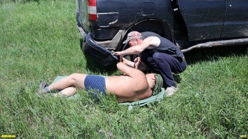 Ремонт автомобиля в полевых условиях