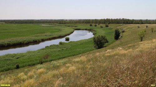 Перспективная ООПТ Степной берег Еи возле балки Крутой