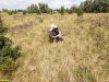 Агния Рудомаха на обследовании перспективной ООПТ Буробалковская лесостепь