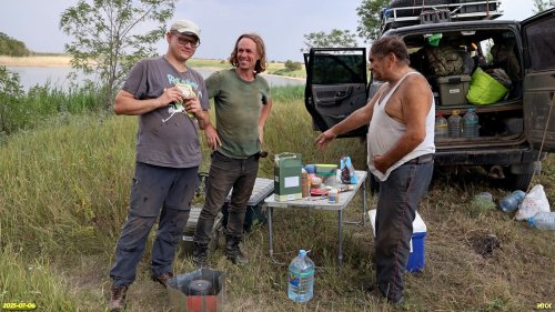 Привал на территории перспективной ООПТ Рассыпной лес