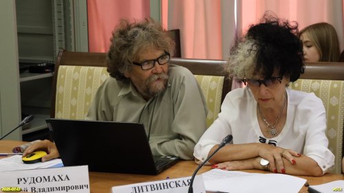 Представители "зелёной" (Рудомаха А.В.) и научной (Литвинская С.А.) общественности