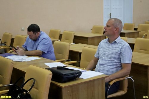 Глава Ильского городского поселения Левагин Д.С. (справа) и глава Северского сельского поселения Ратников О.В. (слева)