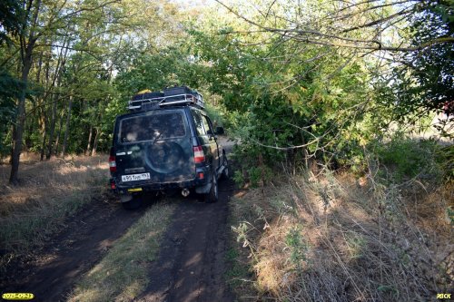 Заезд на территорию перспективной ООПТ Южно-Каневская роща