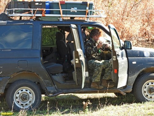 Координатор ЭВСК А.Рудомаха перед обследованием перспективной ООПТ Урочище Бабенко 