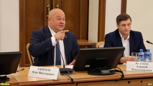 Говорит глава Белоглинского района Ефимов О.В.