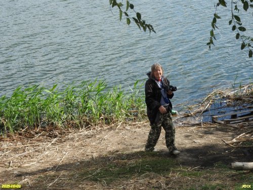 Е.Чеботарёва на обследовании перспективной ООПТ Бабичев берег