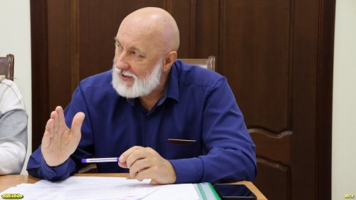 Атаман Отрадненского районного казачьего общества Лабинского казачьего отдела Волошин В.А.