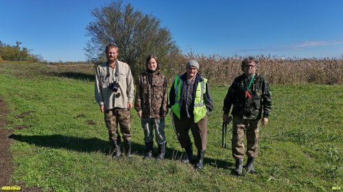 Активисты ЭВСК на обследовании озеленённых территорий в МО Каневской район (22.10.2025)