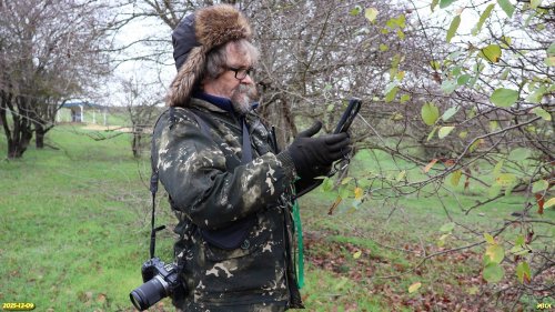 Координатор ЭВСК А.Рудомаха на обследовании перспективной ООПТ Урочище Скала 