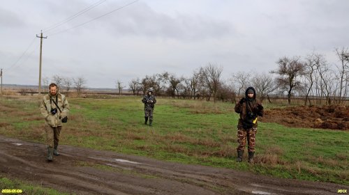 Участники экспедиционного выезда на обследовании перспективной ООПТ Западно-Канеловские луга