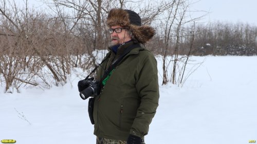 Координатор ЭВСК А.Рудомаха на обследовании перспективной ООПТ Западно-Ирклиевская роща