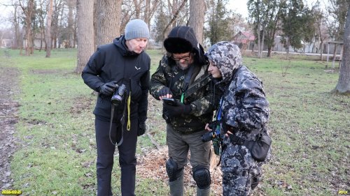 Участники выезда перед обследованием перспективной ООПТ Краснолитовская роща