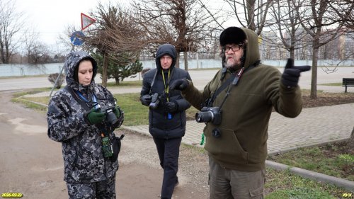 Участники выезда перед обследованием перспективной ООПТ Корниловский парк